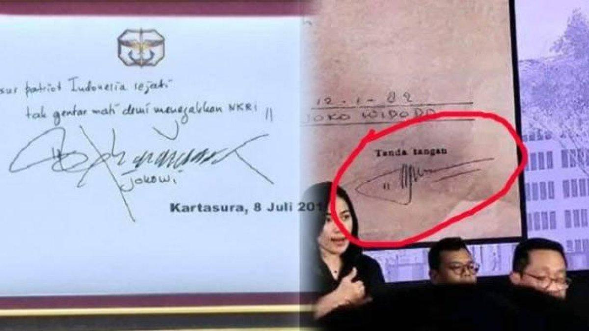 MAKNA TANDA TANGAN JOKOWI - Makna Angka 1681 di Tanda Tangan Jokowi yang Kini Dipersoalkan, Beda dengan Kertas SPP UGM