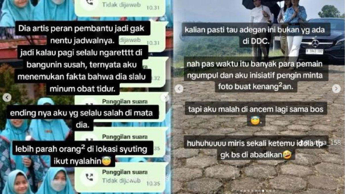 Mantan asisten artis yang diperlakukan semena-mena