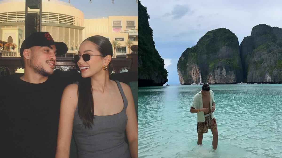 MANTAN ALYSSA DAGUISE - Kolase foto Alyssa Daguise dan Wilson diambil dari Instagram @wilsn_94. Mantan pacar Alyssa adalah artis asal Jerman