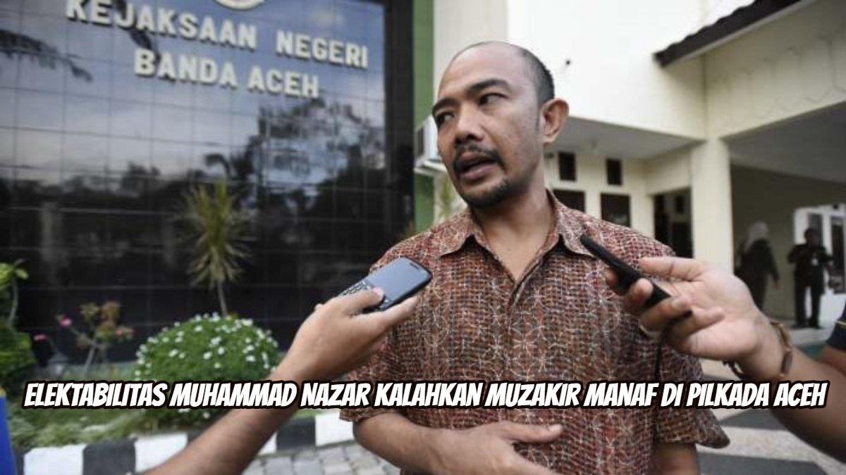 Mantan wakil gubernur Aceh, Muhammad Nazar
