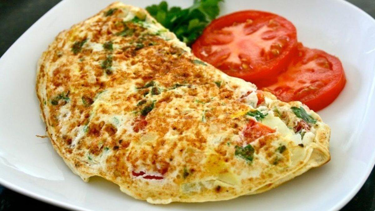 Masakan omelet untuk obati diare