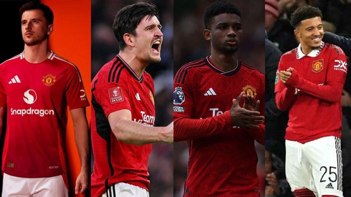 Mason Mount, Harry Maguire, Jadon Sancho, Amad Diallo