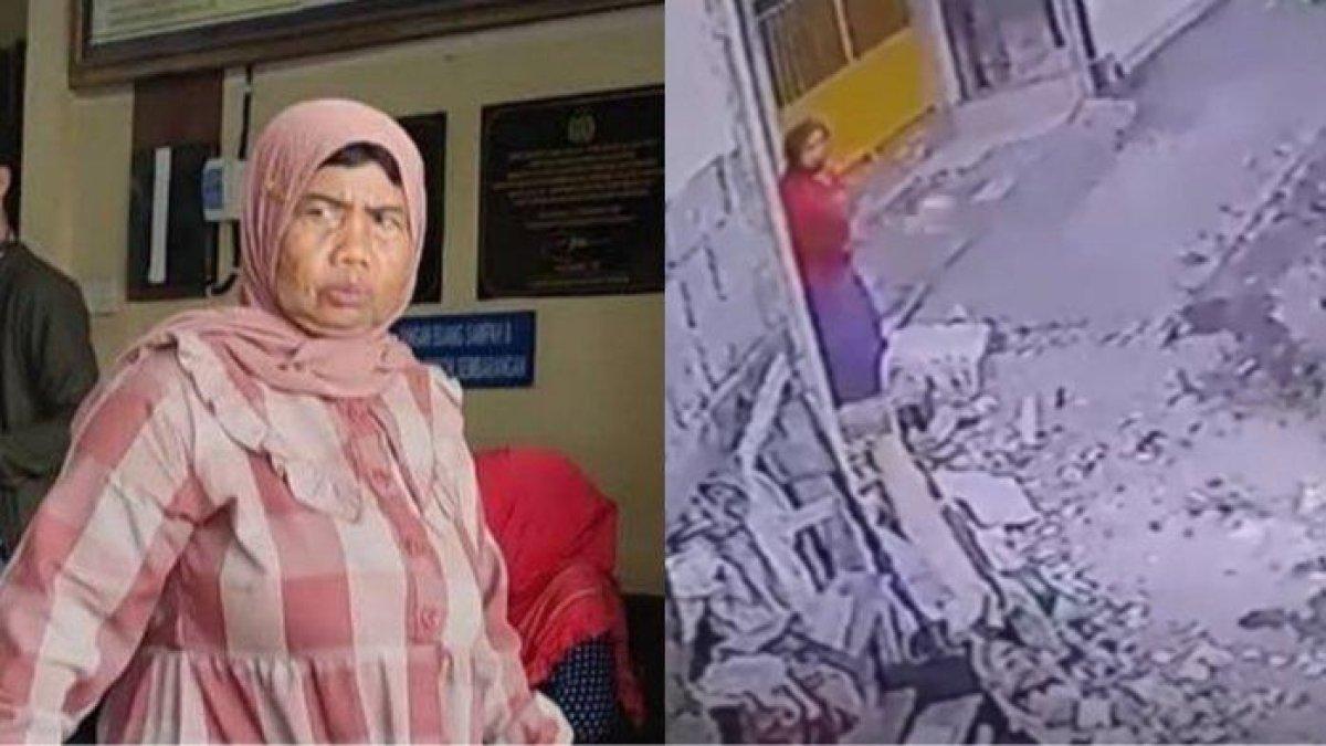 Masriah, ibu di Sidoarjo si pembuang tinja ke rumah tetangga kembali berulah, kini lempar sampah ke tetangga sambil joget-joget