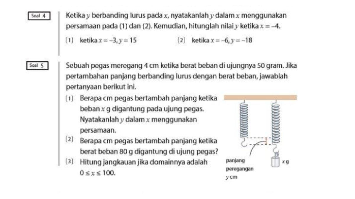 ILUSTRASI KUNCI JAWABAN: Matematika Kelas 7 halaman 132 Kurikulum Merdeka