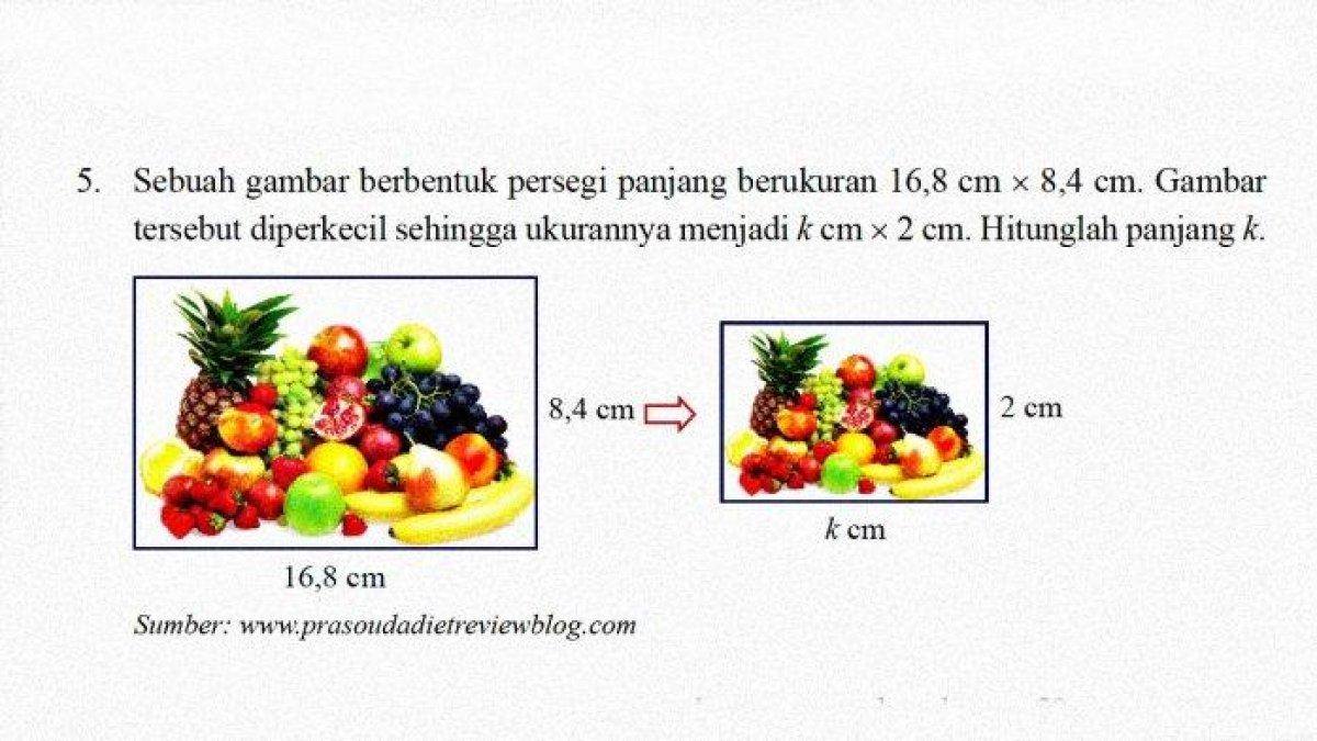 Berikut adalah soal matematika kelas 9