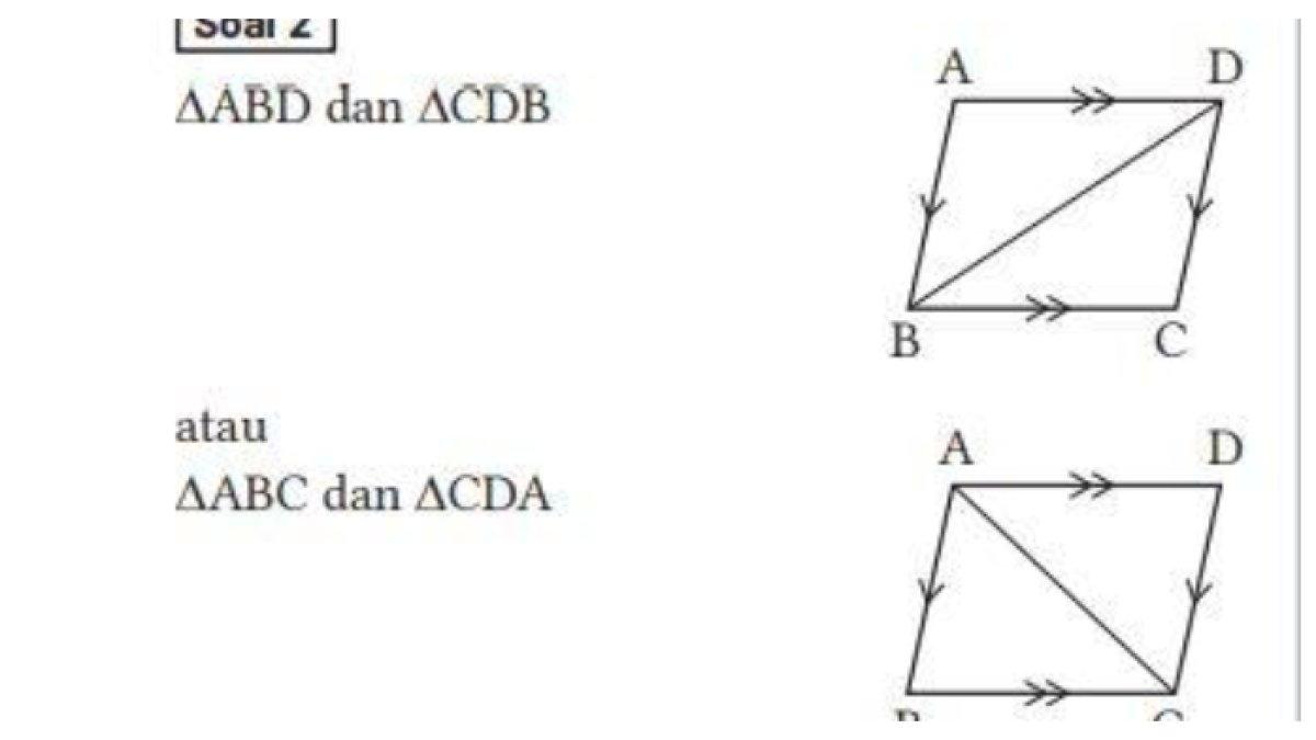 ILUSTRASI KUNCI JAWABAN: Matematika Kurikulum Merdeka kelas 8 halaman 150 soal 2