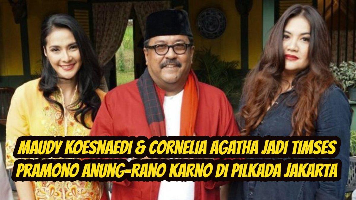 Inilah delapan sosok artis yang jadi Tim Sukses (Timses) pasangan Pramono Anung-Rano Karno di Pilkada Jakarta. Ada Maudy Koesnaedi dan Cornelia Agatha