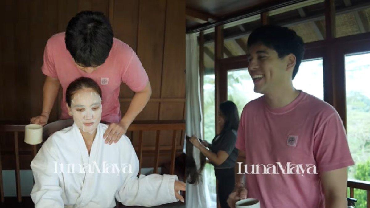 MALAM PERTAMA - Potret Maxime Bouttier dan Luna Maya diambil dari YouTube pada Selasa (13/5/2025). Maxime Bouttier ungkap momen malam pertama.