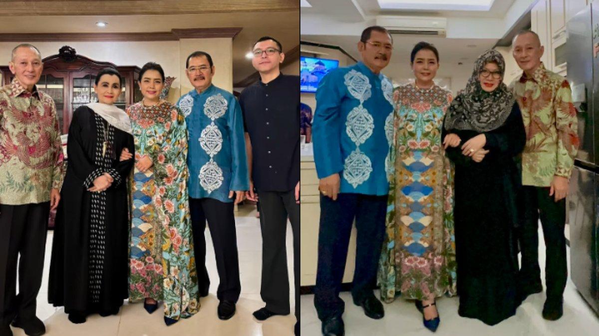 POTRET LEBARAN MAYANGSARI - Potret Mayangsari diambil dari Instagram pada Selasa (8/4/2025). Mayangsari silaturahmi ke keluarga Cendana.