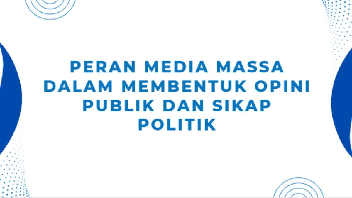 Media Massa,- Kunci jawaban dari soal 'Jelaskan peran media massa bagi keberlangsungan demokrasi di Indonesia!'