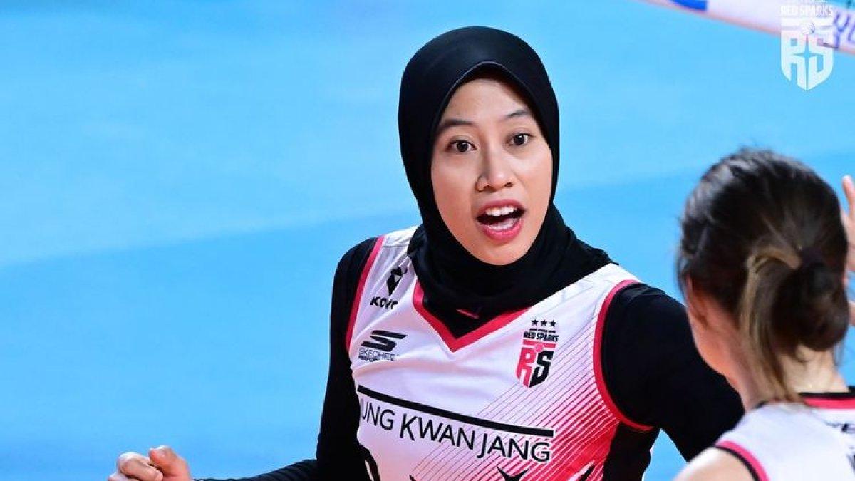 KIPRAH MEGAWATI HANGESTRI: Pevoli andalan Tanah Air, Megawati Hangestri Pertiwi, saat memperkuat Red Sparks di Liga Voli Korea Selatan 2024-2025