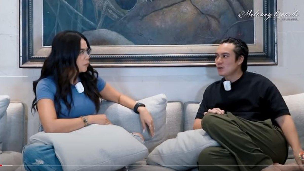 Melaney Ricardo dan Baim Wong