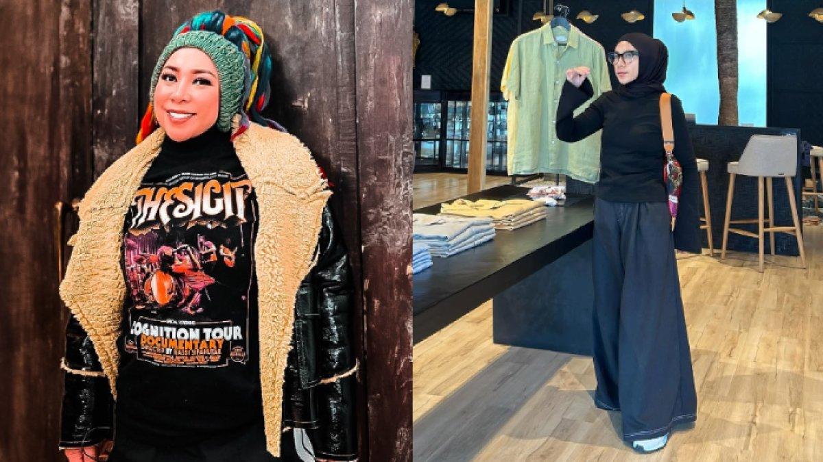 ARTIS OPERASI BARIATRIK - Potret Melly Goeslaw diambil dari Instagram pada Selasa (15/4/2025). Melly Goeslaw berhasil menurunkan berat badannya setelah menjalani operasi bariatrik.