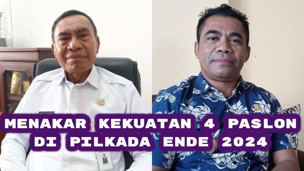 Menakar kekuatan dua pasangan calon (paslon) di Pilkada Kabupaten Ende 2024. Djafar Achmad dan Emanuel Rede bersaing ketat.