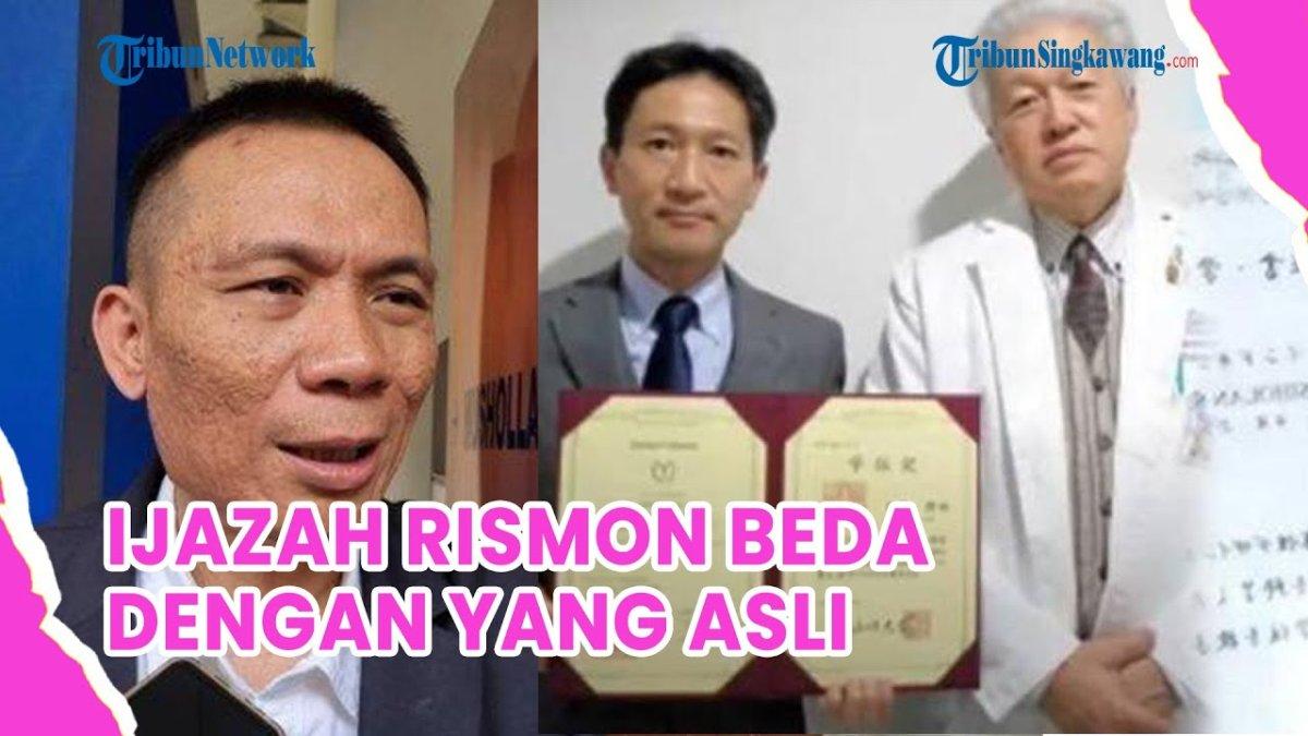 IJAZAH RISMON SIANIPAR - Capture YouTube Tribun Sinkawang menampilkan ijazah Rismon Sianipar. Mengaku lulusan Yamaguchi Jepang, ijazah Rismon dinilai beda dari punya alumni lain