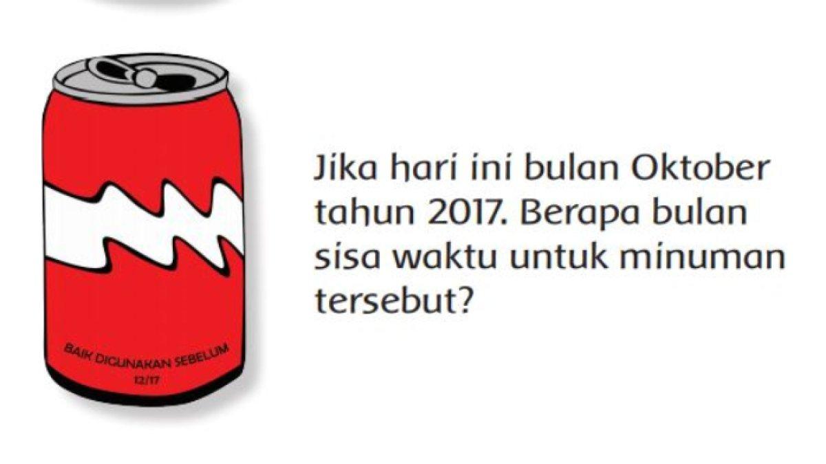 Cobalah berlatih mengamati waktu penggunaan yang ada pada kemasan berikut ini! (4)
