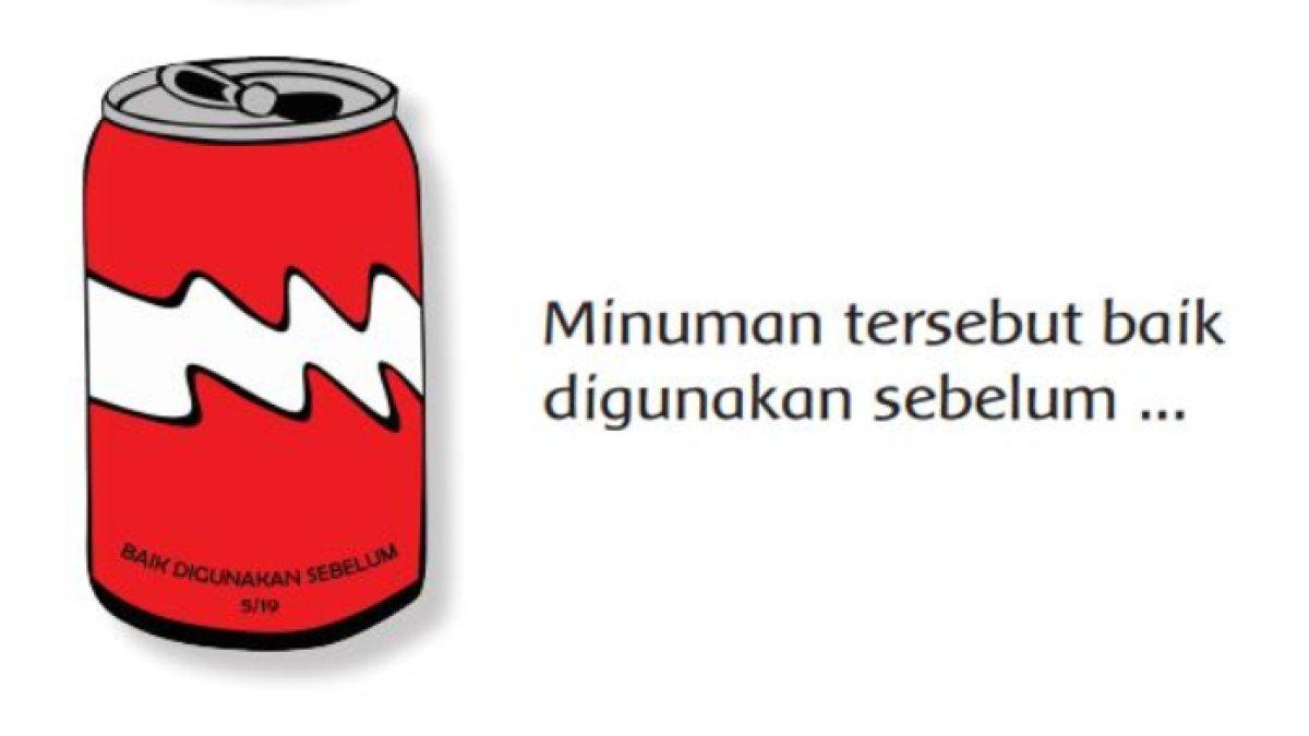 Cobalah berlatih mengamati waktu penggunaan yang ada pada kemasan berikut ini! (2)