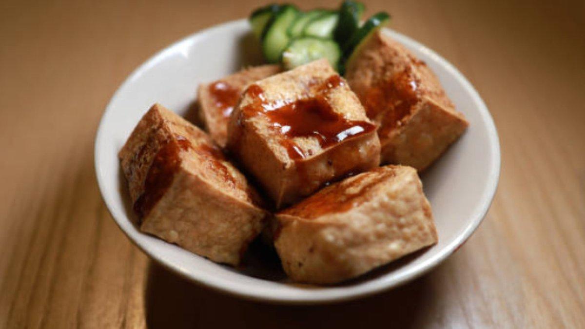 Menggoreng tahu yang gampang