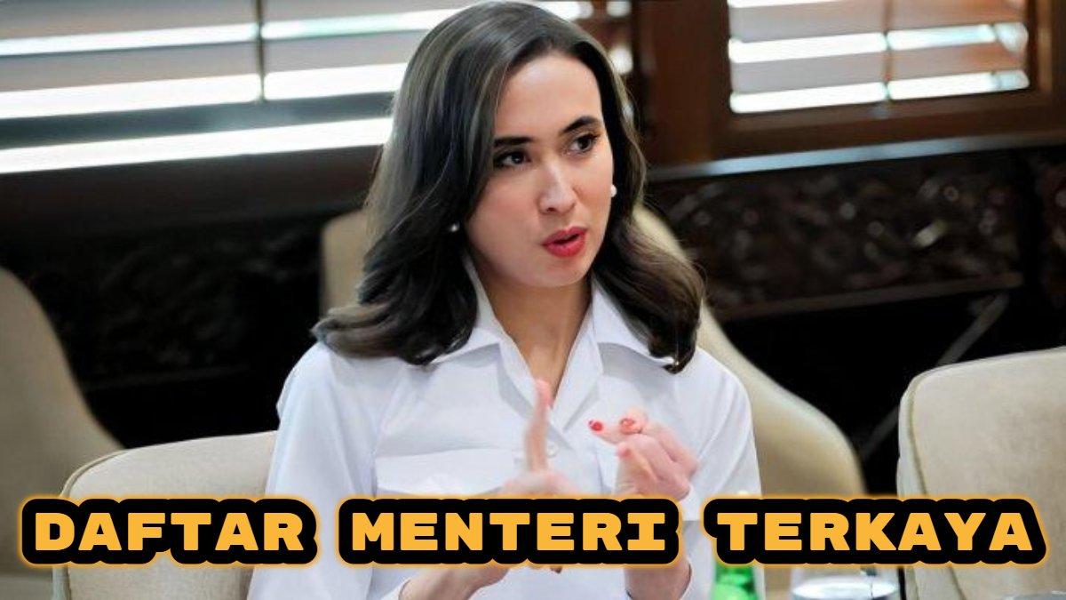 Menteri Terkaya - Menteri Pariwisata Indonesia Widiyanti Putri Wardhana. Berdasarkan harta kekayaan para menteri Kabinet Merah Putih dalam LHKPN hingga 22 Januari 2025, Widiyanti tercatat memiliki harta terbanyak, mencapai Rp 5.435.833.014.169 atau Rp 5,4 triliun.
