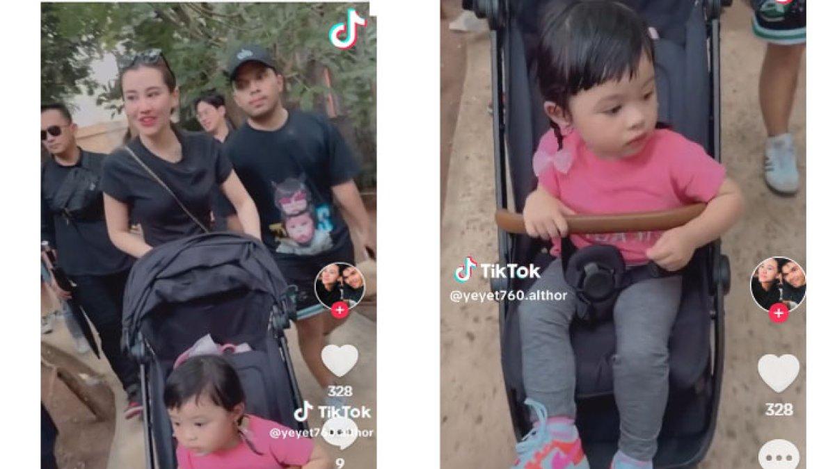 Momen Aaliyah dan Thariq mengasuh Ameena