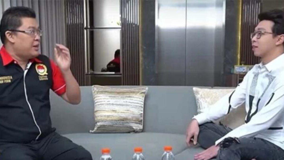 Momen Alvin Lim ngobrol bareng Richard Lee soal Ferdy Sambo