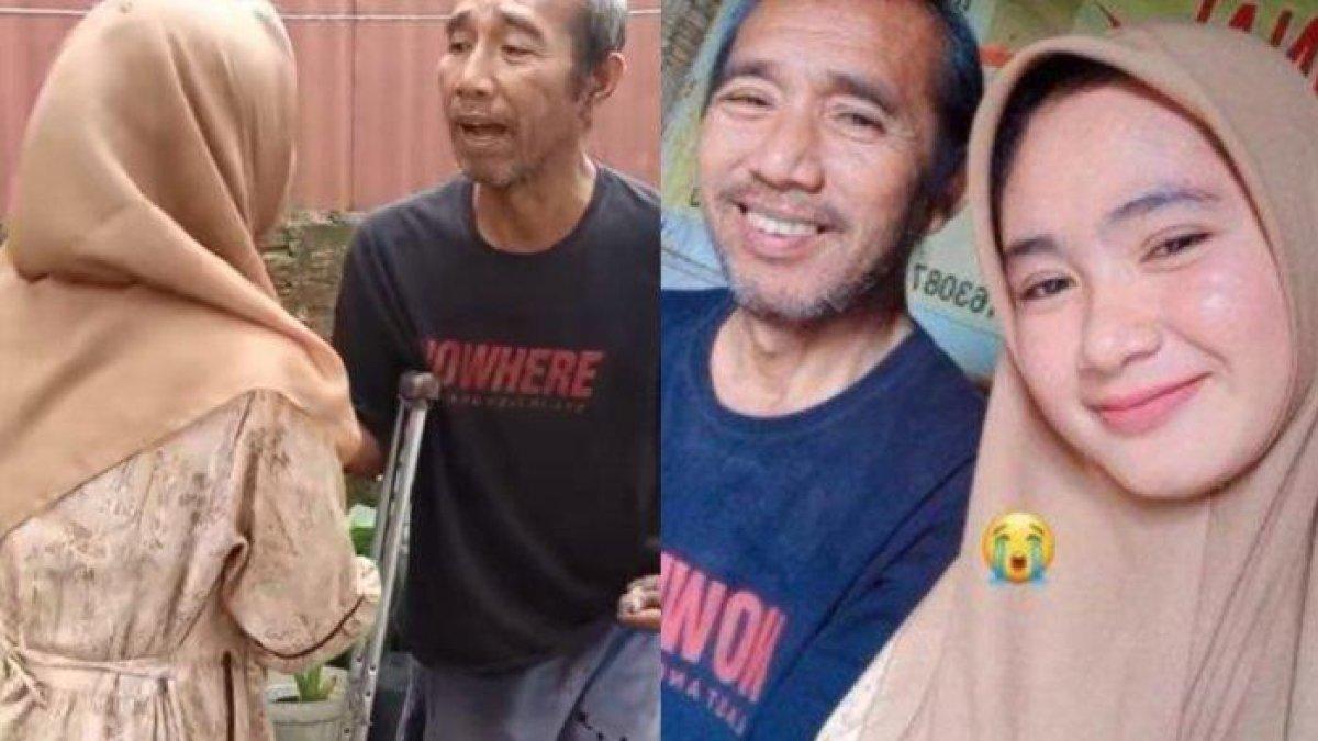 Momen Rahma Adilla bertemu dengan ayahnya setelah 22 tahun terpisah, sudah ditinggal sejak dalam kandungan.