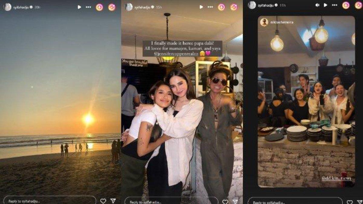 Momen Syifa Hadju kepergok berada di Bali bersama El Rumi.