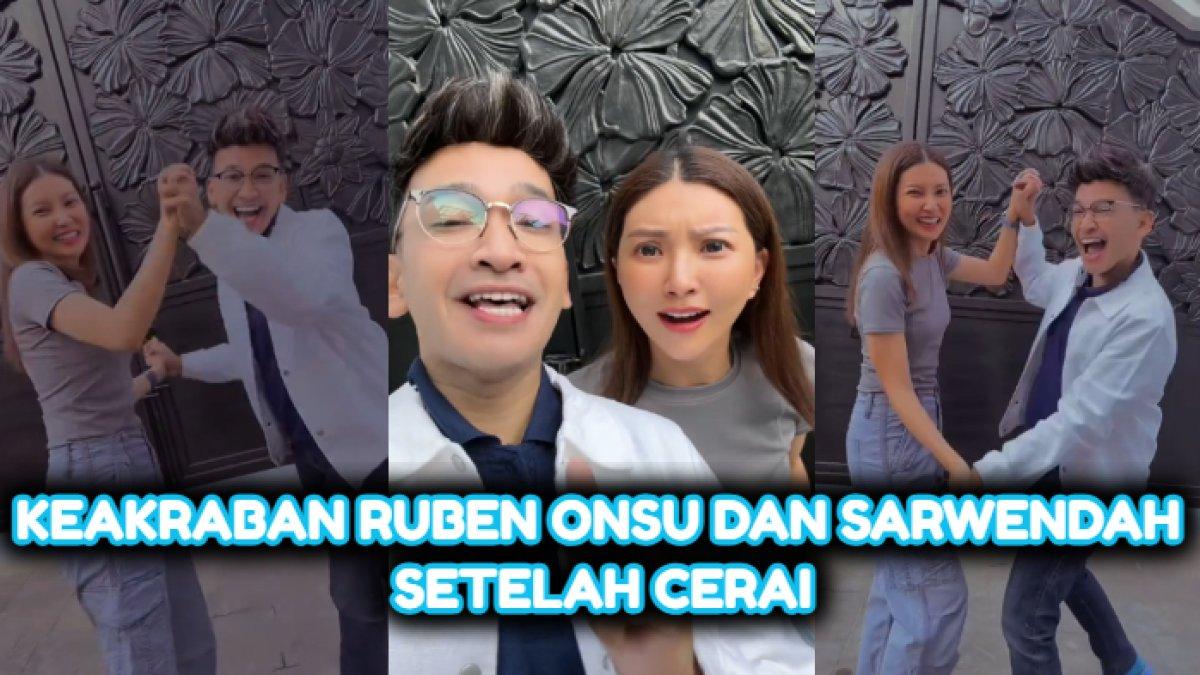 Momen akrab Ruben Onsu dan Sarwendah setelah cerai