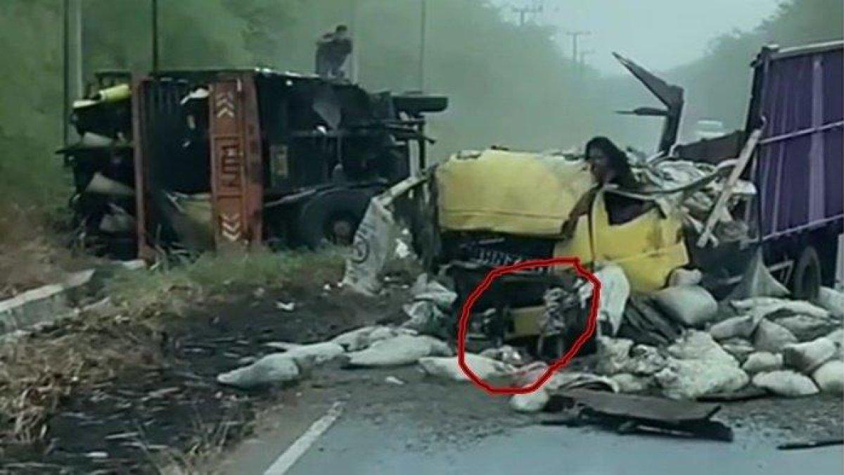 Momen bayi selamat dari kecelakaan truk di Lampung langsung jemput ibunya yang tergencet