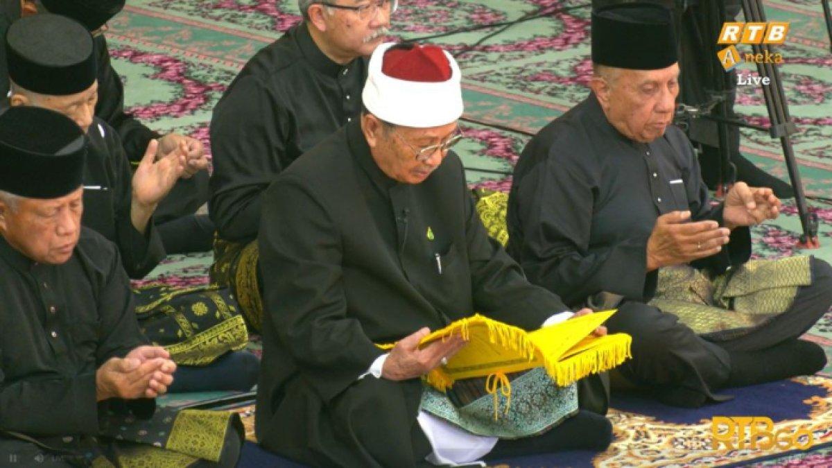 Momen penikahan Pangeran Abdul Mateen