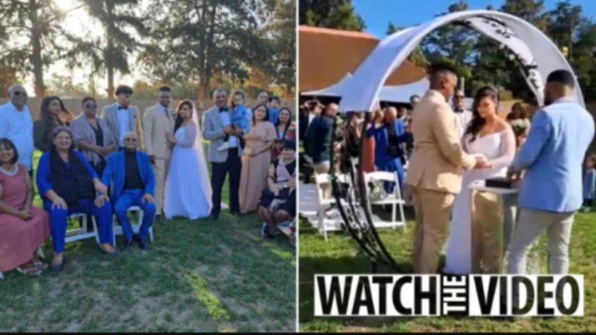 Momen pernikahan Miche Zephany Sheldon, punya dua ayah, ayah penculik dan kandung