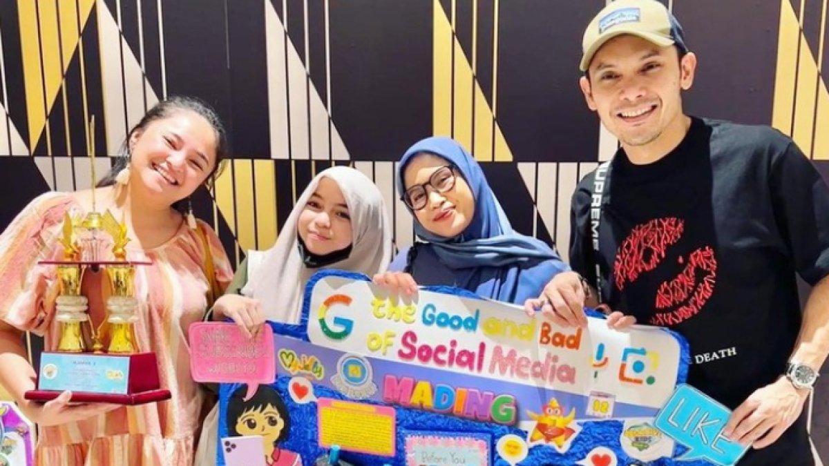 Momen pertemuan Marshanda, Ben Kasyafani, Nesyana Ayu