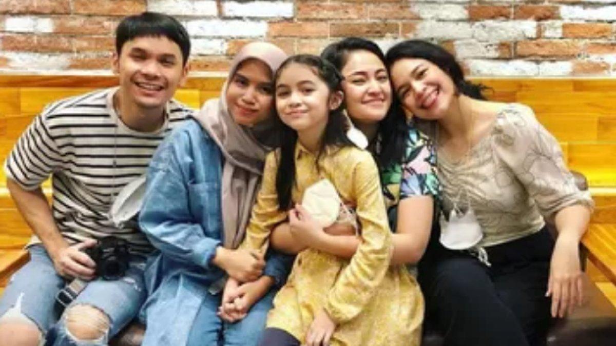 Momen pertemuan Marshanda, Ben Kasyafani, Nesyana Ayu