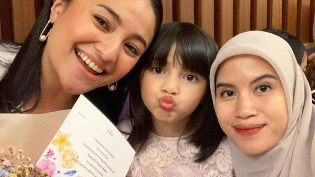 Momen pertemuan Marshanda, Ben Kasyafani, Nesyana Ayu