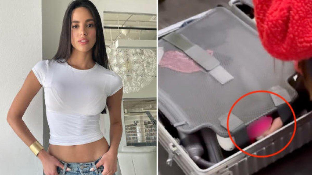 Momen wanita syok dipaksa turun dari pesawat gegara kopernya terus bergetar, saat dicek ternyata ada mainan dewasa.