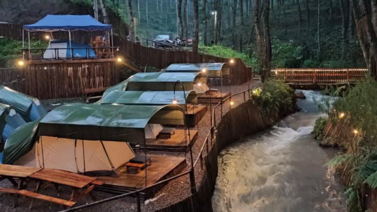 WISATA SEJUK - Potret Muara Rahong Hills diambil dari Instagram pada Minggu (18/5/2025). Muara Rahong Hills berada di Pangalengan, Kabupaten Bandung, Jawa Barat.