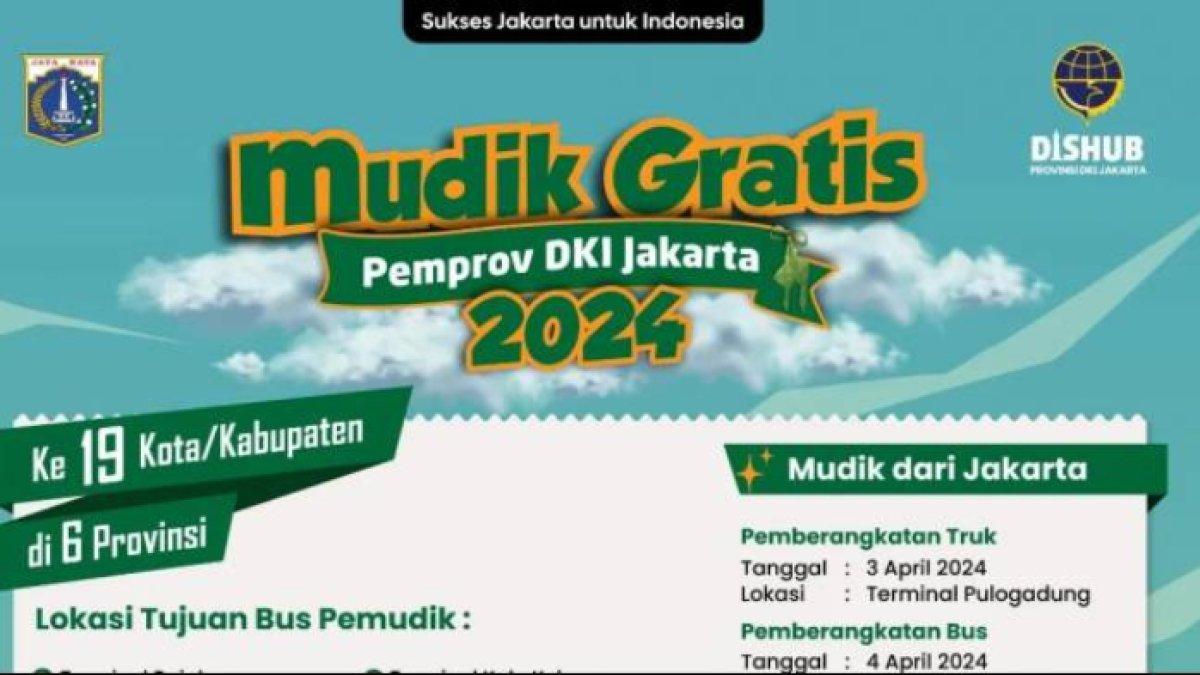 Mudik gratis DKI Jakarta 2024