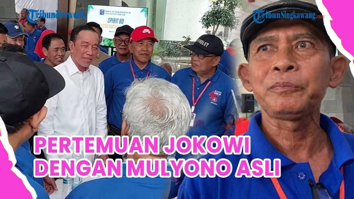 POLEMIK IJAZAH JOKOWI - Capture YouTube Tribun Sinkawang menampilkan sosok Jokowi dan Mulyono. Mulyono asli muncul, ungkap kesaksian masa kuliah Jokowi