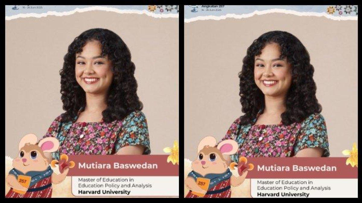 TIA BASWEDAN LANJUT STUDI - Kolase foto: Unggahan Mutiara Baswedan di akun LinkedIn. Putri sulung Mantan Gubernur DKI Jakarta Anies Baswedan, Mutiara Annisa Baswedan, akan melanjutkan studi magister di Harvard University, Amerika Serikat.
