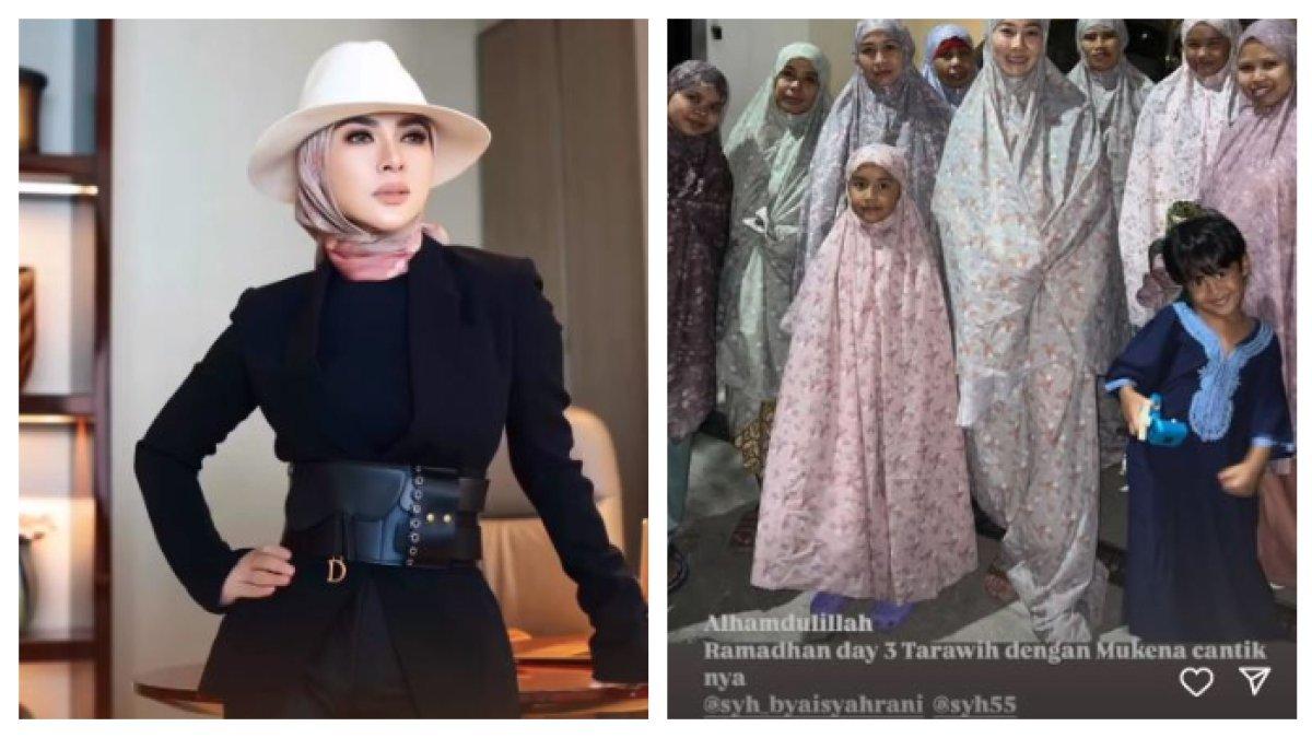 NASIB BISNIS SYAHRINI - Bisnis Syahrini dikabarkan gulung tikar, Aisyahrani pamer dagangan laris manis.
