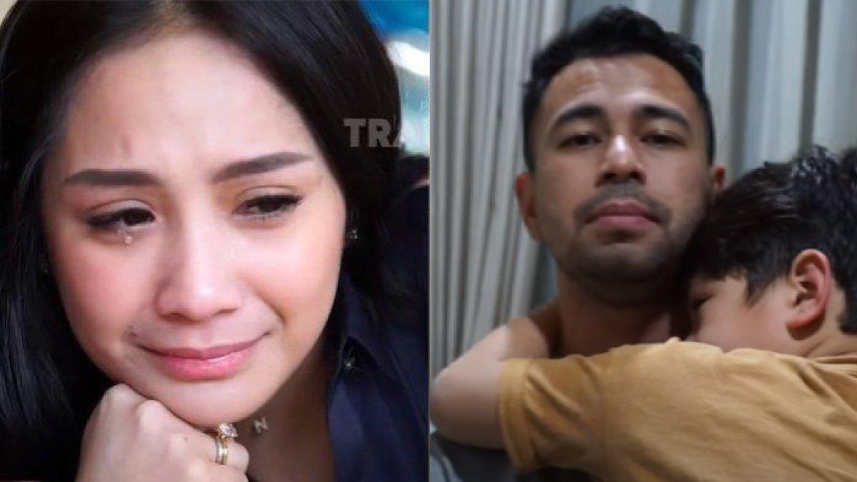 Nagita Slavina nangis saat dengar Rafathar di tonjok temannya