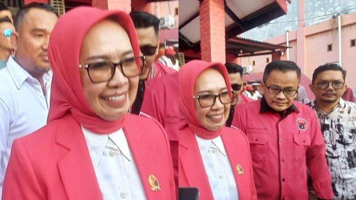 Najirah, bakal calon Walikota Bontang dari Partai Demokrasi Indonesia Perjuangan.