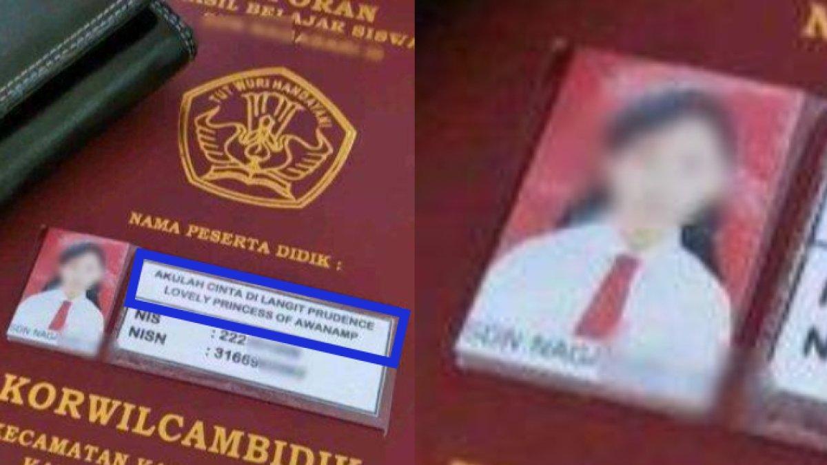 Gambar terkait Viral Nama Unik Siswi SD di Karawang 58 Karakter dan 9 Kata,Pernah Ada Nama Terpanjang 70 Karakter (dari Bing)