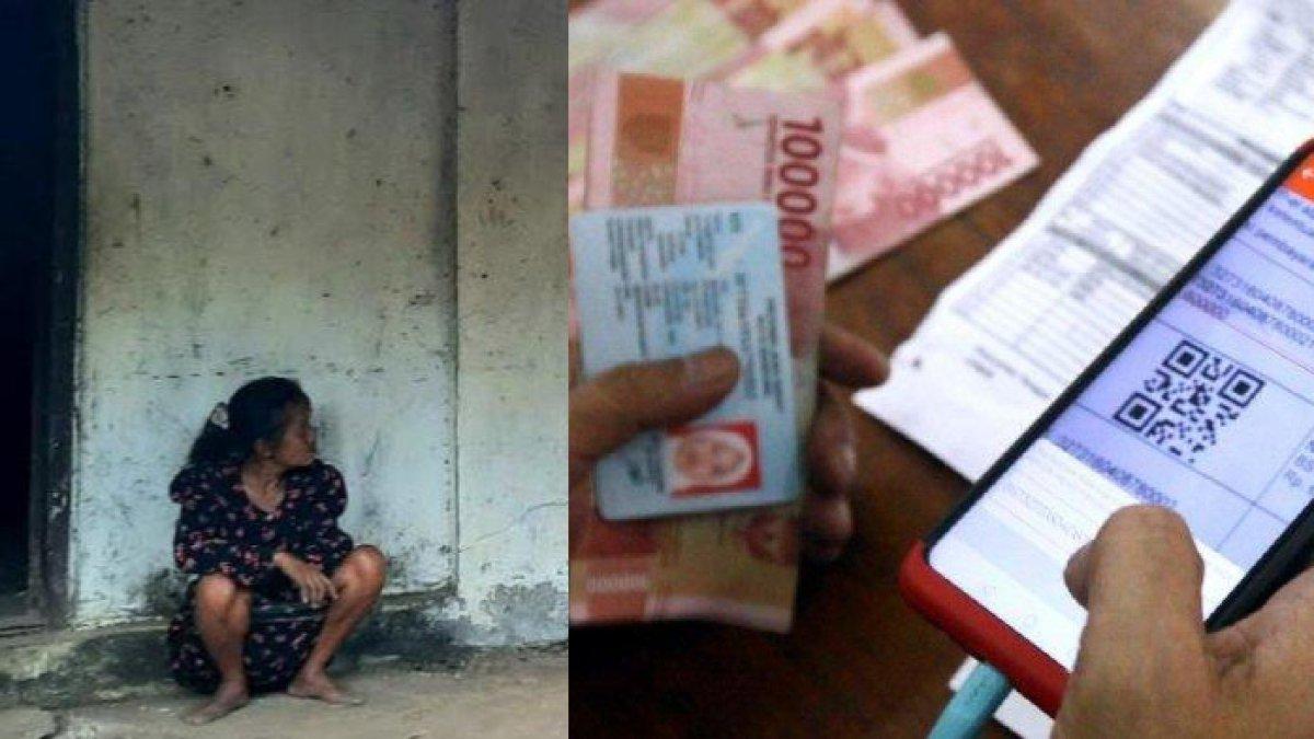 Nasib pilu Sasmiati hidup sebatang kara merawat6 tiga anaknya poenyandang difabel di gubuk reyotnya, gak dapat bansos gegara gak punya e-KTP