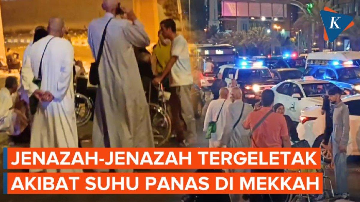 Nasib ratusan jenazah jemaah haji yang tergeletak di jalanan Makkah, Arab Saudi karena suhu ekstrem yang sedang melanda.