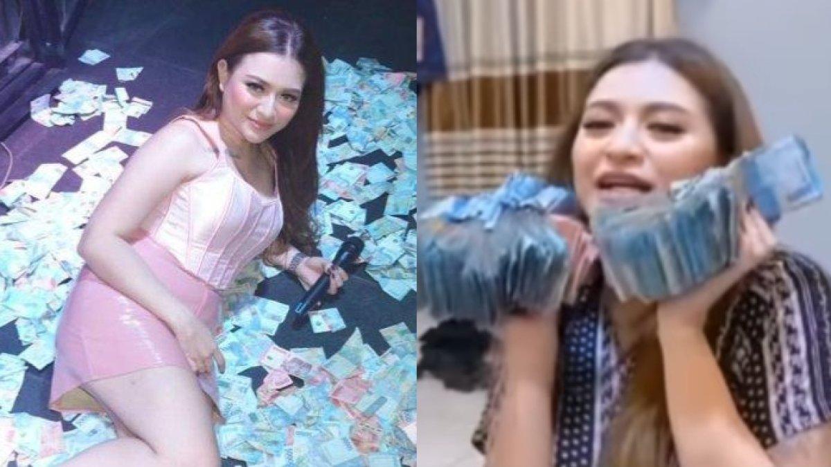 KABAR NATHALIE HOLSCHER - Potret Nathalie Holscher disadur dari Tribun-Timur.com dan Instagram pada Selasa (15/4/2025). Nathalie Holscher dapat saweran fantastis ketika nge-dj di Sidrap, Sulawesi Selatan.