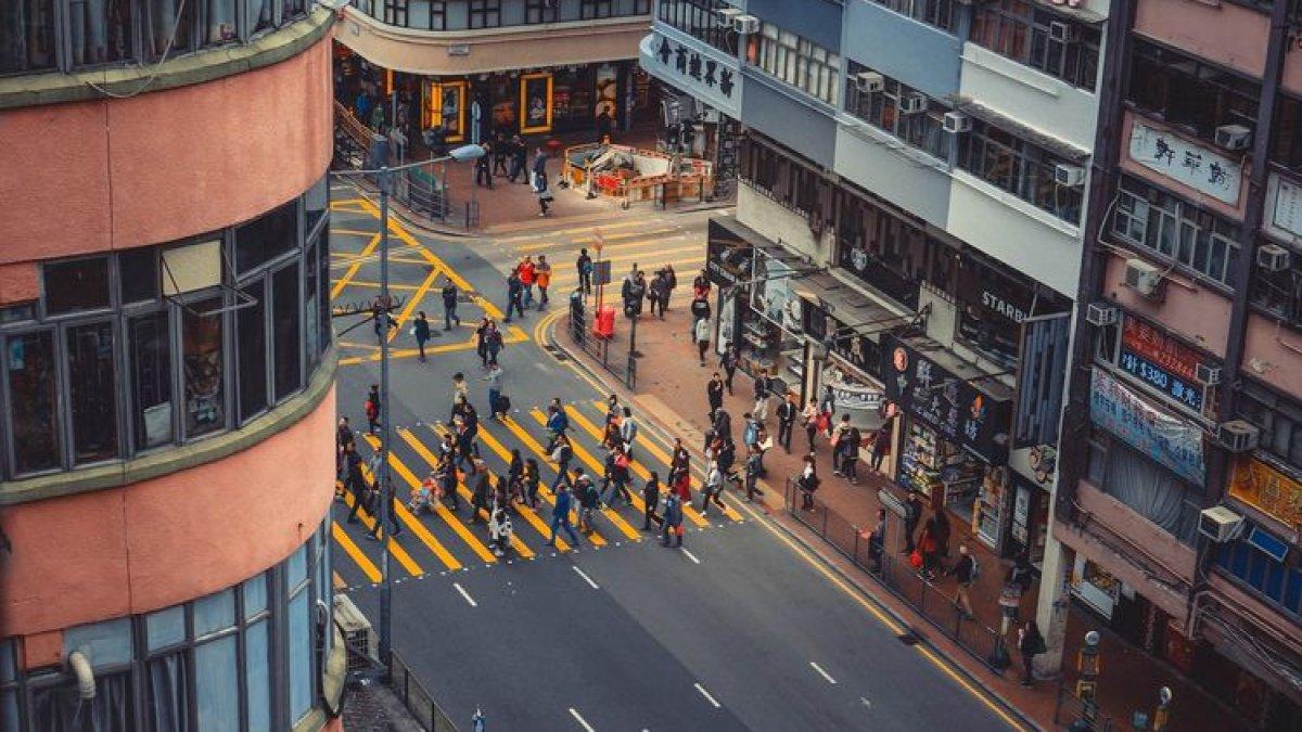 Nathan Road, Hong Kong.