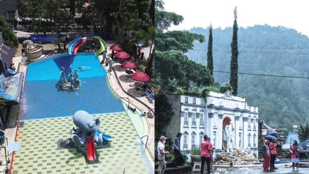 WISATA DI KARANGANYAR - New Taman Balekambang. Inilah wisata taman hiburan miniatur dunia di Karanganyar Jawa Tengah yang Instagramable, cuma 1,5 jam dari Klaten.