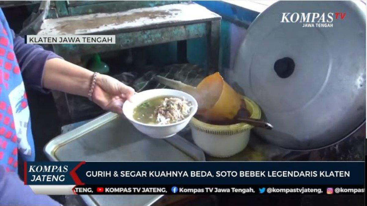 KULINER KLATEN: Nikmatnya soto bebek kuah bening di Klaten Jawa Tengah