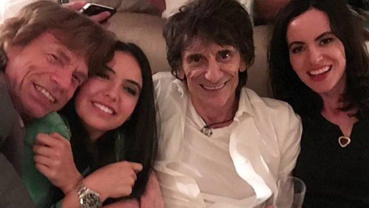 Noor Alfallah Kencani Mick Jagger